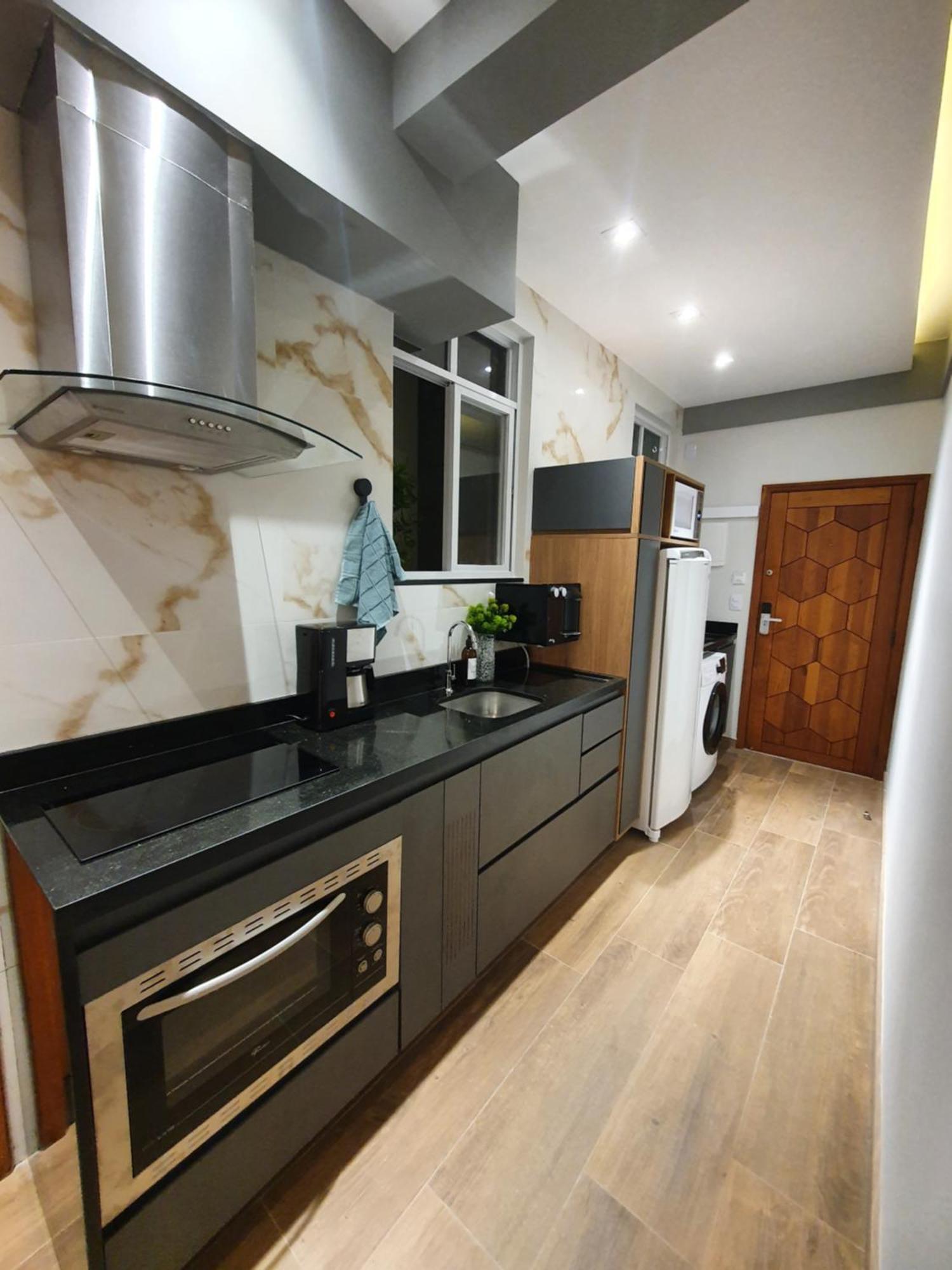 Apartamento Studio Completo Copacabana 1 Quadra Da Praia Com Garagem Apartment Rio de Janeiro Ngoại thất bức ảnh